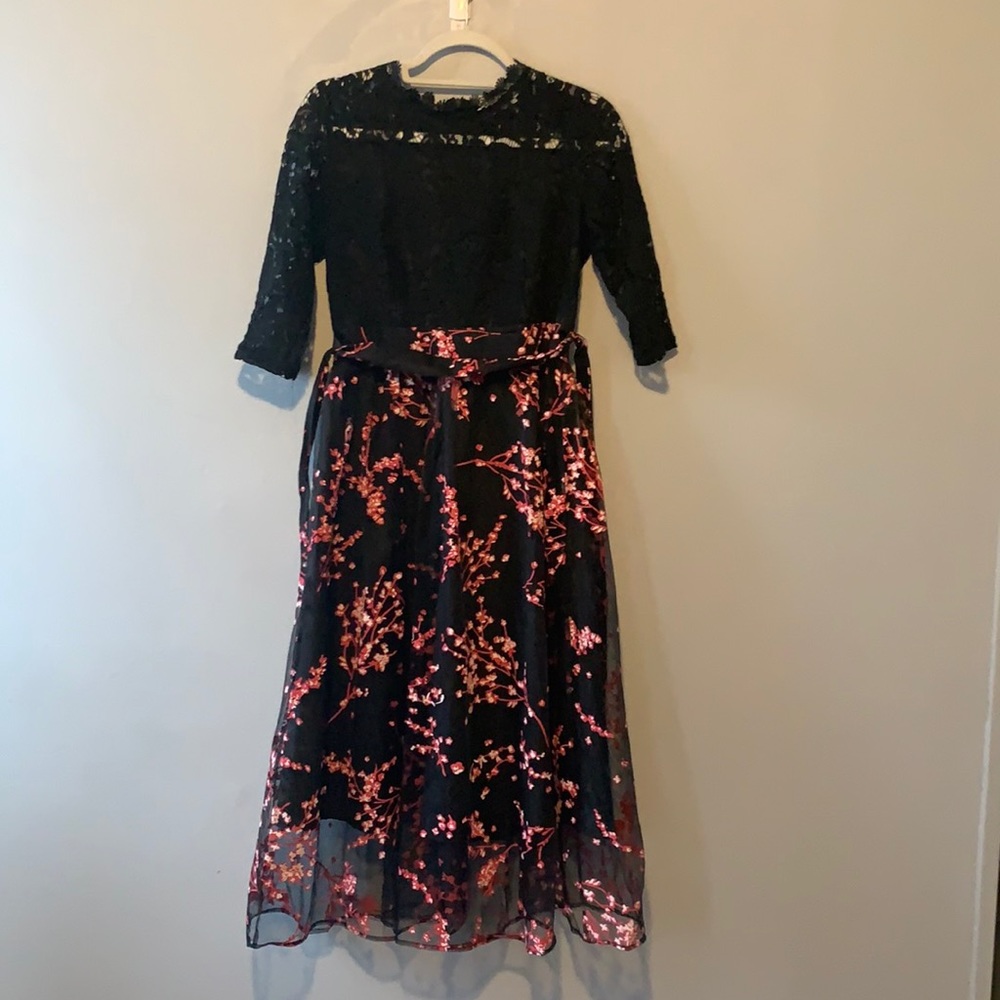 Metisu Formal Tea Length Dress